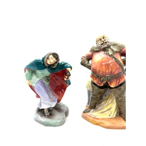 12 - Two vintage Royal Doulton figures includes Winter HN2088 and Falstaff hn2054