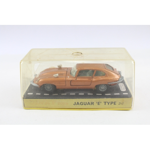 423 - Dinky Toys 131 Jaguar E Type Bronze 2+2 Diecast Model Car Boxed