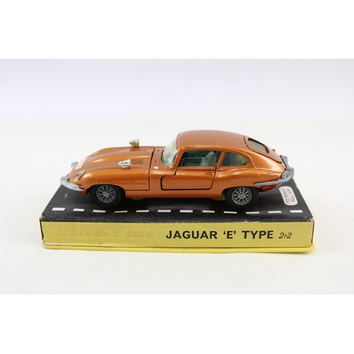 423 - Dinky Toys 131 Jaguar E Type Bronze 2+2 Diecast Model Car Boxed