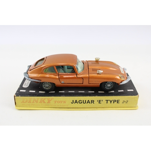 423 - Dinky Toys 131 Jaguar E Type Bronze 2+2 Diecast Model Car Boxed