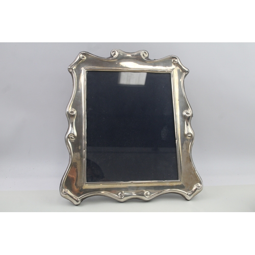 31 - vintage 1992 sheffield sterling silver large r.carr photofraph frame