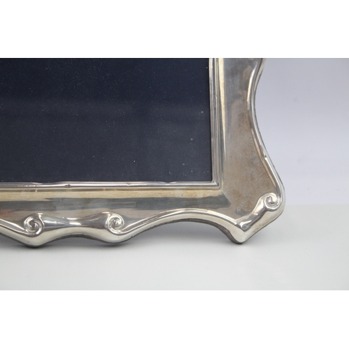 31 - vintage 1992 sheffield sterling silver large r.carr photofraph frame