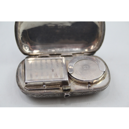 41 - .925 sterling sovereign & stamp case