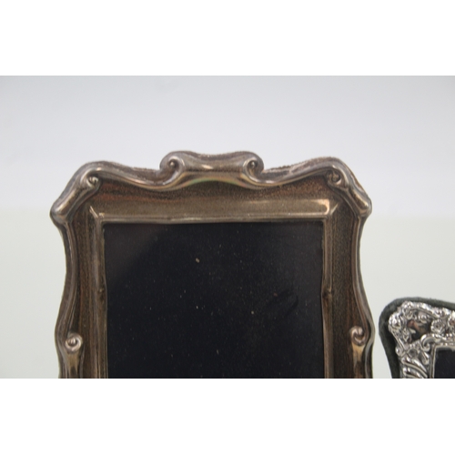 62 - 4 x .925 sterling silver photograph frames