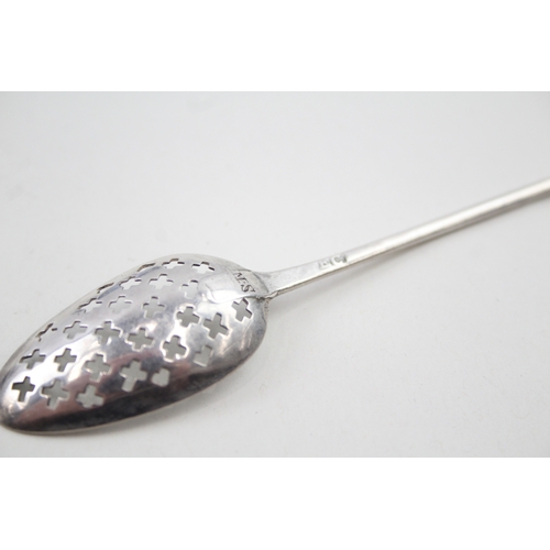 65 - antique .925 sterling silver bottom marked mote spoon