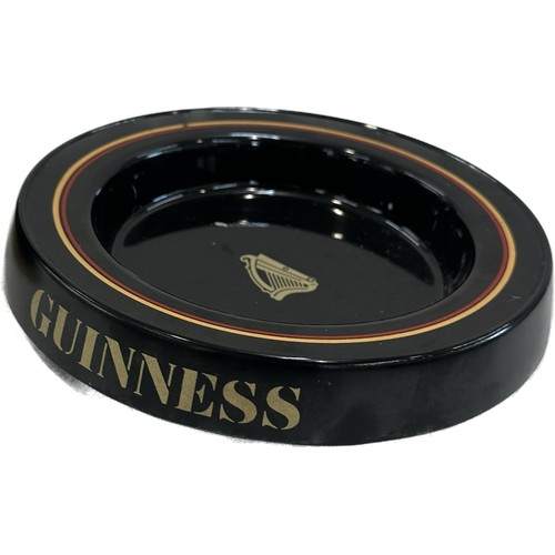 71 - Vintage Guinness illuminating bar front light, untested 6 inches tall and a advertising ashtray