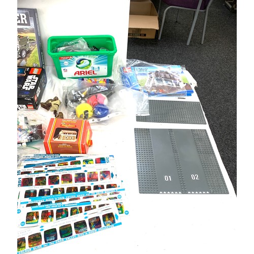 161 - Selection of assorted toys includes Lego, Revell model kit etc