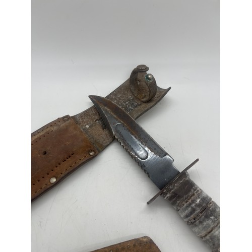 548 - Vintage Japanese hunting knife