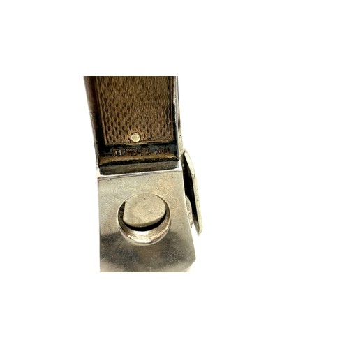 553 - Vintage hallmarked silver cigar cutter