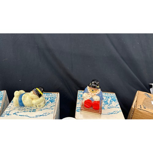 10 - Selection of assorted Coalport Paddington bear figures, most of them have boxes