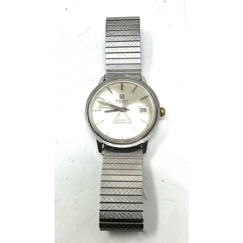 425 - Vintage Gents s/steel Tissot visodate automatic seastar seven wristwatch the watch is ticking