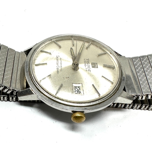 425 - Vintage Gents s/steel Tissot visodate automatic seastar seven wristwatch the watch is ticking