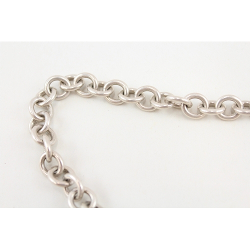 460 - A silver necklace by Tiffany and Co (76g)