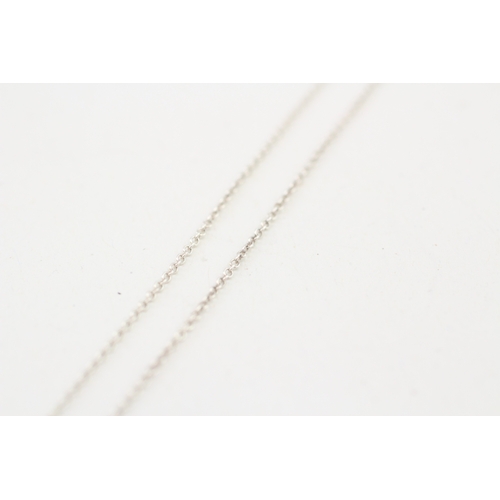 468 - A silver necklace by Tiffany and Co (6g)