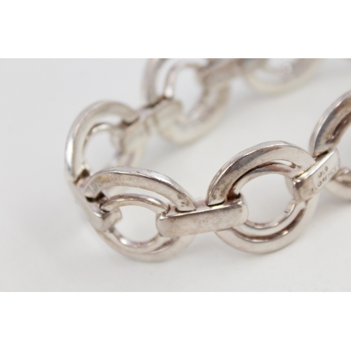 479 - A silver bracelet by Old Florence (61g)