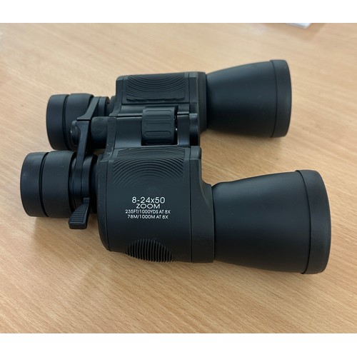 23 - Set of 8-24x50 Zoom binoculars