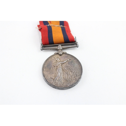 133 - Boer War Queens South Africa Medal 27677 Tpr C. T. Wood 12th Coy Imp Yeo