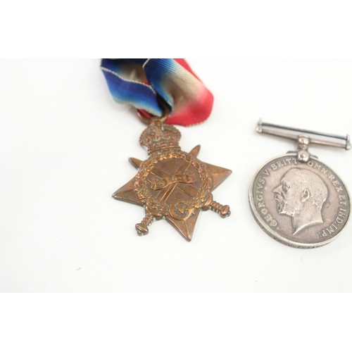 135 - WW1 1914-15 Star Trio Medals T4-109685 Dvr J. Edwards ASC x 3