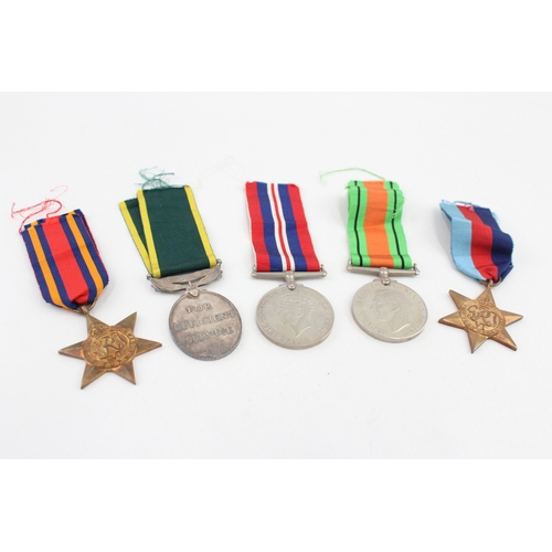 137 - WW2 Territorial Medal Group-Gordons Inc Burma Star, 2882217 Tpr A Cruickshank