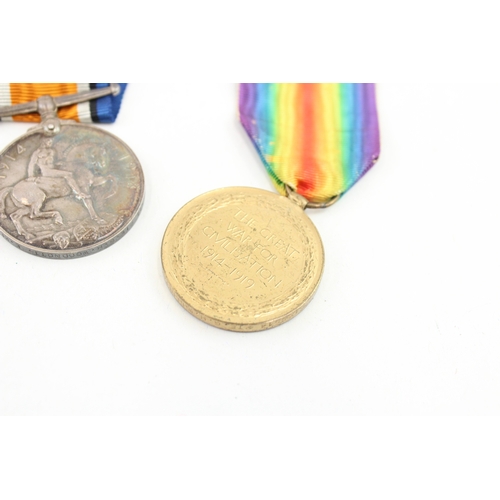 140 - WW1 1914-15 Star Trio Medals G-5514 Pte G. H. Woodnott E. Kent Regt x 3