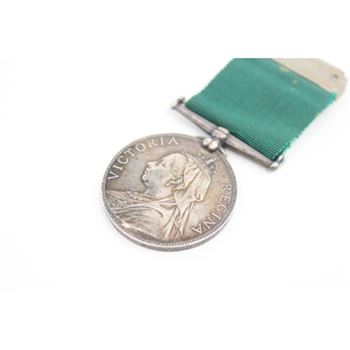 143 - Victorian Volunteer Long Service Medal 122 Pte J. L. Woodnott 2/VB RW Kent Regt