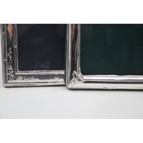 31 - 3 x .925 sterling photograph frames