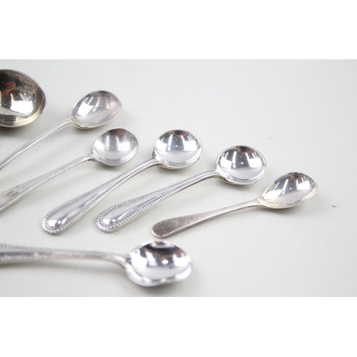 46 - 10 x .925 sterling condiment spoons