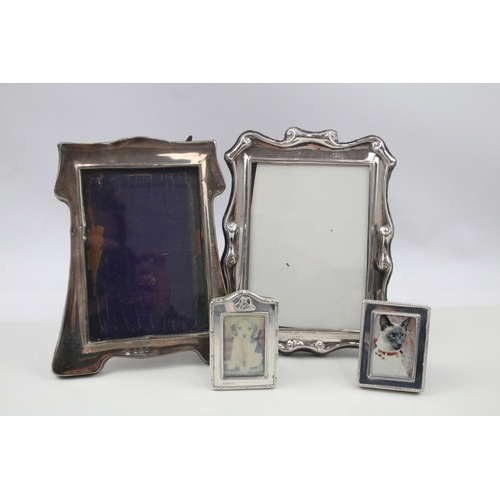 48 - 4 x .925 sterling silver photograph frames