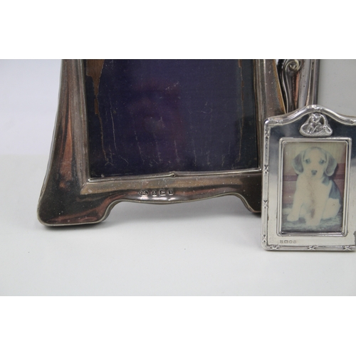 48 - 4 x .925 sterling silver photograph frames