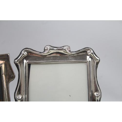 48 - 4 x .925 sterling silver photograph frames