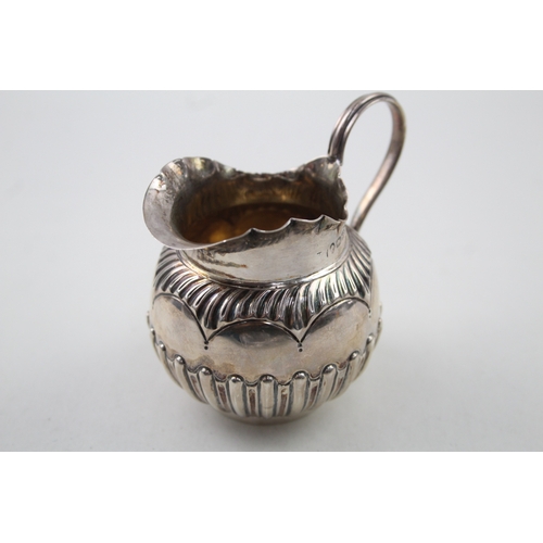 60 - .925 sterling cream jug victorian