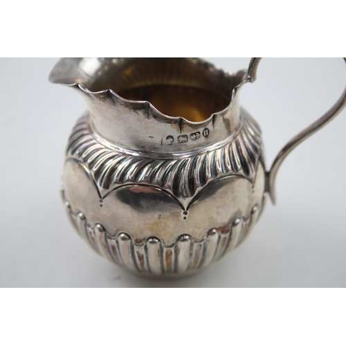 60 - .925 sterling cream jug victorian