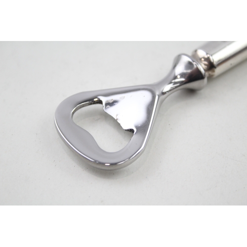 70 - .925 sterling 2000 sheffield r.carr handled bottle opener / bar tool