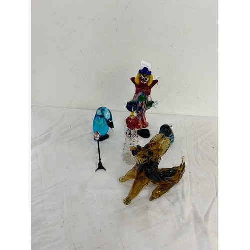 57 - Large selection of assorted Murano figures