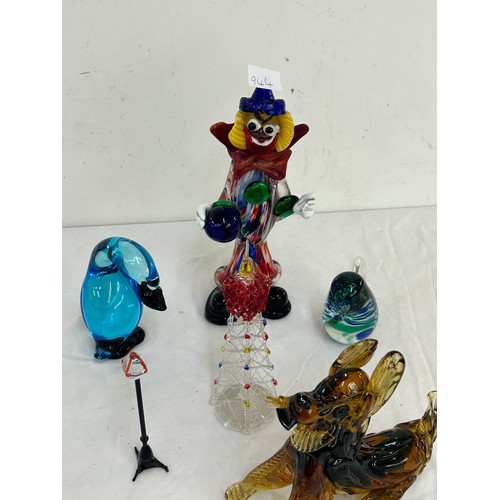 57 - Large selection of assorted Murano figures