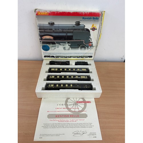 63 - Hornby 00 gauge R2079 Kentish Belle limited Edition set, with BR 4-4-0 Schools class Downside locomo... 