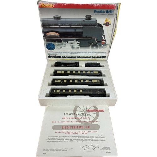 63 - Hornby 00 gauge R2079 Kentish Belle limited Edition set, with BR 4-4-0 Schools class Downside locomo... 