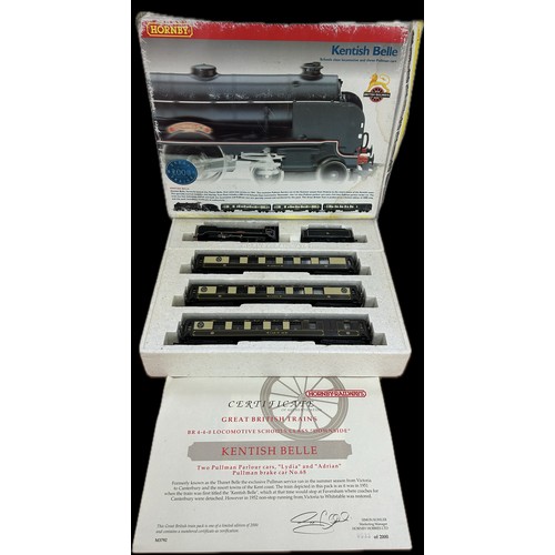 63 - Hornby 00 gauge R2079 Kentish Belle limited Edition set, with BR 4-4-0 Schools class Downside locomo... 