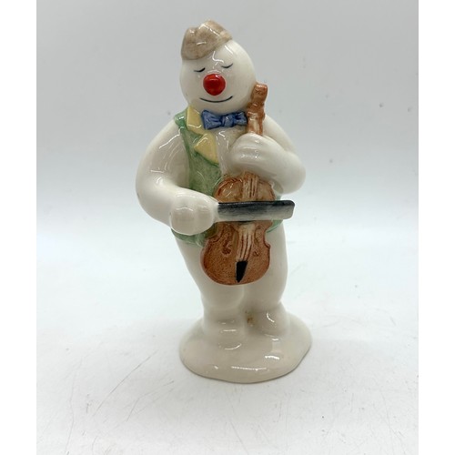 77 - Royal Doulton The Snowman cellist snowman