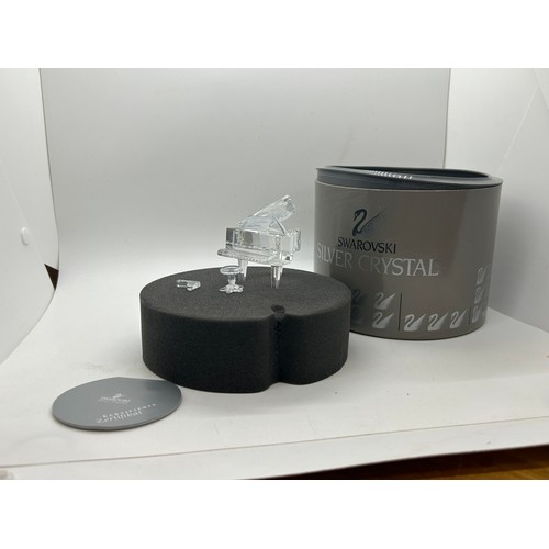 91 - Swarovski piano musical instrument Crystal Figurine A 7477 NR 000 006 With Box