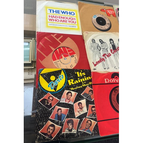 113 - Selection of 45's LPS to include The Who, The Darts etc