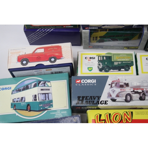 526 - Corgi Diecast Heavy Haulage Eddie Stobart Buses Dibnah's Steam Classics Job Lot