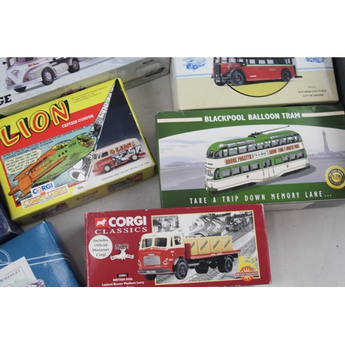 526 - Corgi Diecast Heavy Haulage Eddie Stobart Buses Dibnah's Steam Classics Job Lot