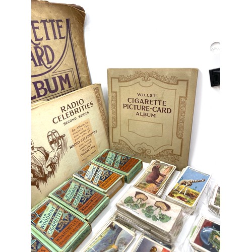 92 - Large selection of assorted cigarette cards includes albums, sets etc