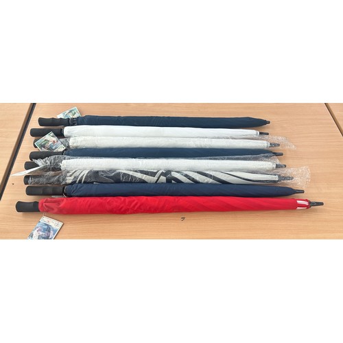 152 - 8 brand new Gust buster golf umbrellas