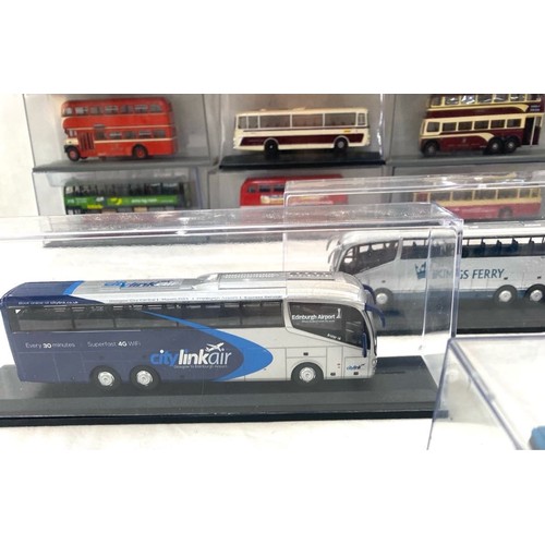 531 - Selection of 20 die cast bus vehicle models to include ' The Original Omnibus', ' Oxford' etc