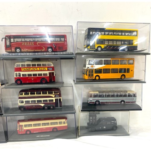 531 - Selection of 20 die cast bus vehicle models to include ' The Original Omnibus', ' Oxford' etc