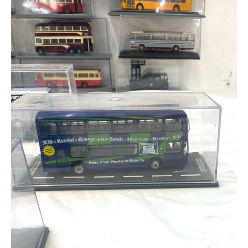 531 - Selection of 20 die cast bus vehicle models to include ' The Original Omnibus', ' Oxford' etc