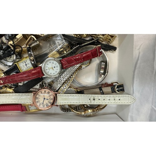 580 - Large selection of assorted ladies wristwatches includes Quartz etc