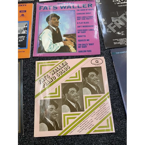 108 - Total of 9 Fats Waller LP's